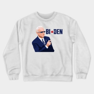 Deal With It... Bi Den Crewneck Sweatshirt